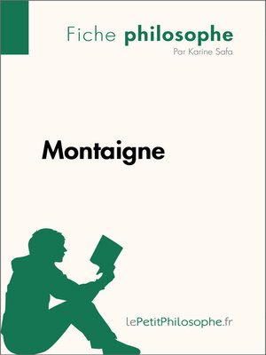 cover image of Montaigne (Fiche philosophe)